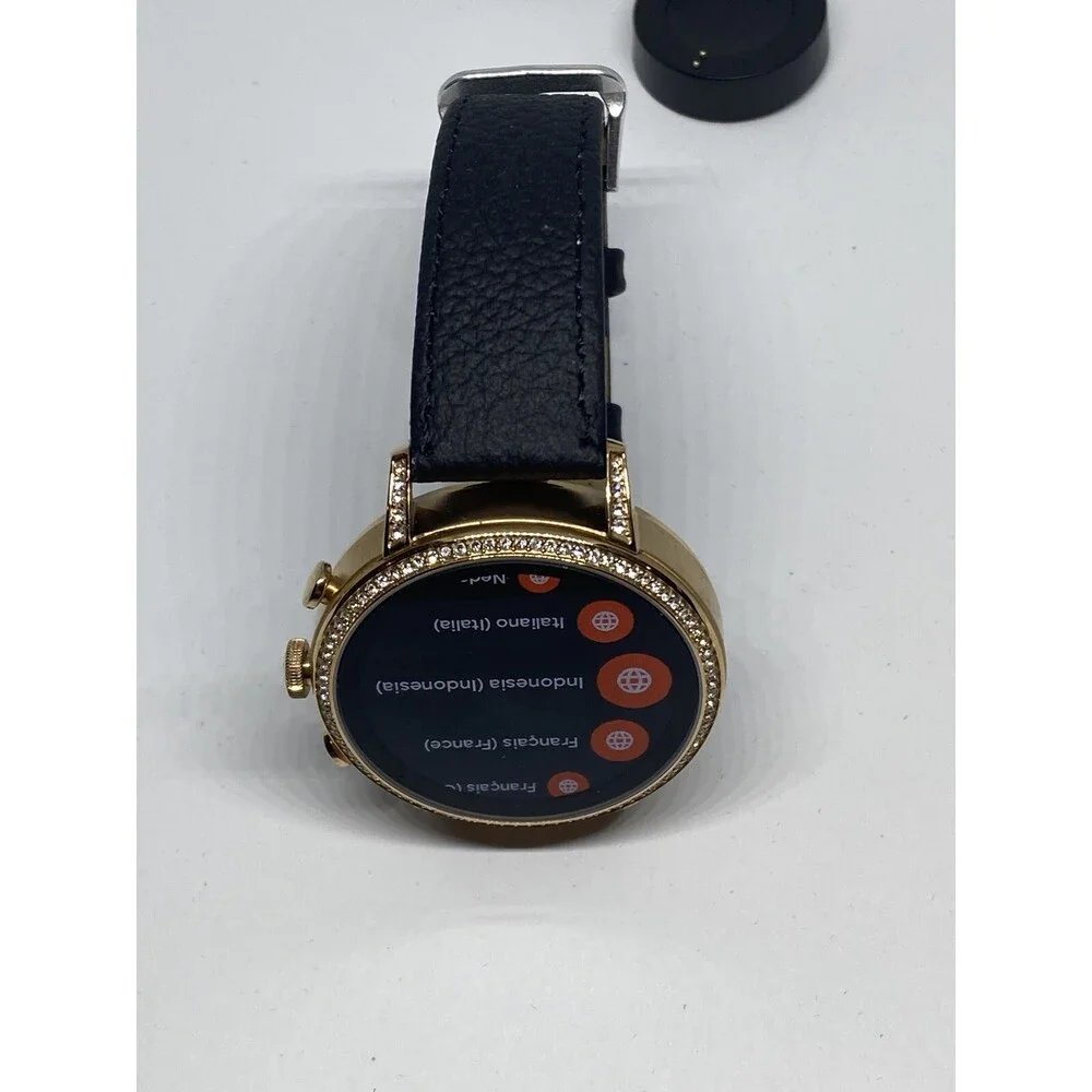 Fossil Gen 4 Authentic Digital Dial Smart Watch Custom Band FTW6030 AB173